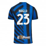 Günstige Fußballtrikots Inter Mailand Barella 23 Heimtrikot 2024-25 Kurzarm